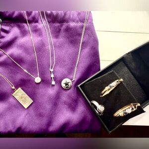 Gold Jewelry Lot! ~21 grams - 4 Necklaces, Earrings & Ring!